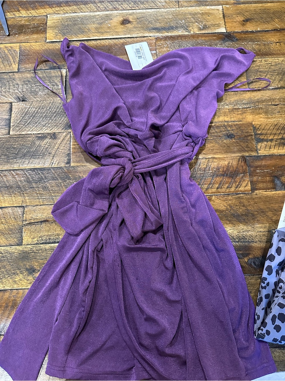 Purple Women’s Wrap Dress - Brand Unspecified